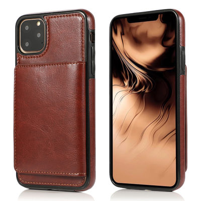 Kasing Telepon Kulit Asli Kasing Dompet Iphone Kulit Mewah