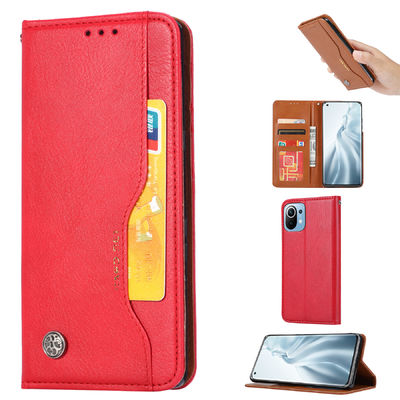 Kulit Personalized Xiaomi Phone Case Tahan Gores Mewah Asli