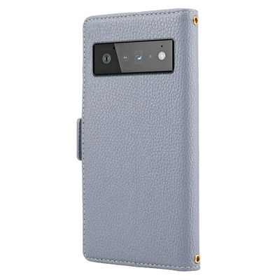 Tpu Google Pixel Phone Cases Cover Anti Gores Flip Stand Leather