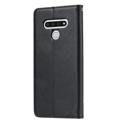 Shockproof LG Cell Phone Case Tpu Leather Indah OEM Disesuaikan