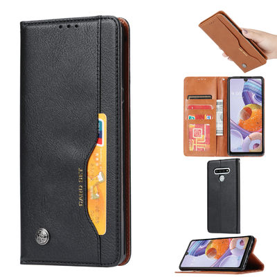 Shockproof LG Cell Phone Case Tpu Leather Indah OEM Disesuaikan