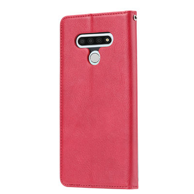 Shockproof LG Cell Phone Case Tpu Leather Indah OEM Disesuaikan