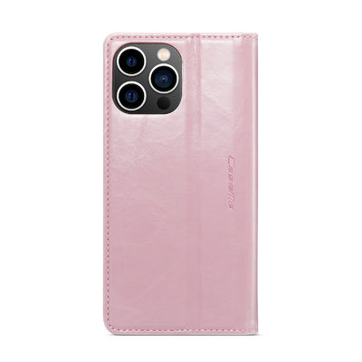 ODM Iphone Leather Phone Cases Wallet Personalisasi Ringan Indah