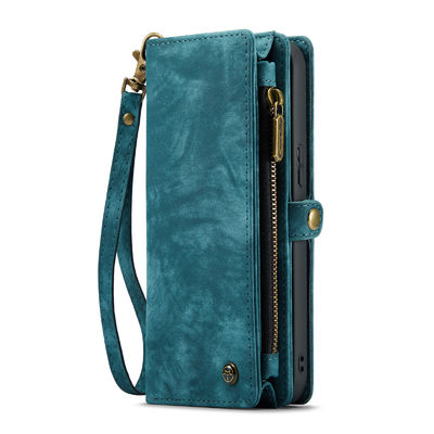 Dompet Kulit Multifungsi IPhone Case Tahan Guncangan Luxury Genuine Leather Case