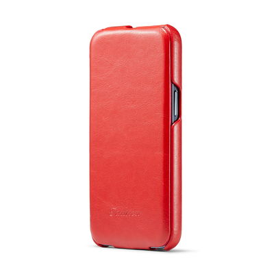 Casing Ponsel Kulit Asli Mewah yang Indah OEM Iphone 14 Magnetic Case