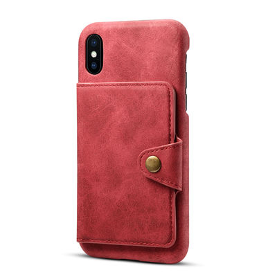 Magnetic Iphone 11 Pro Max Leather Phone Cases OEM TA020 Phone Pouch Case
