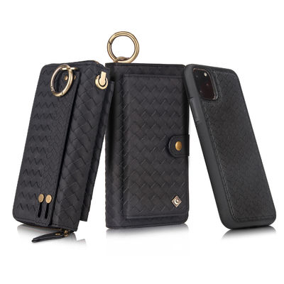 Casing Ponsel Kulit Penutup Pelindung Ponsel Gaya Modern