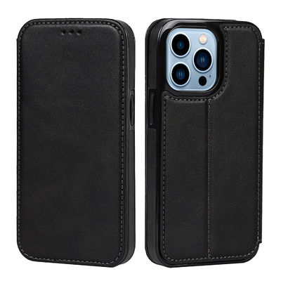 Sarung Telepon Kulit Genuin Mewah Sarung Telepon Dompet Mewah Modern