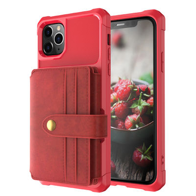 Glossy LG Phone Case Shockproof Magnetic Leather Phone Case