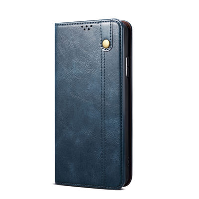 Indah Iphone Kulit Asli Case Tahan Kotor Mewah Dompet Ponsel Case