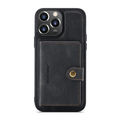 Casing Kulit Mewah iPhone Mulus Tahan Guncangan ODM Casing Ponsel Tahan Air