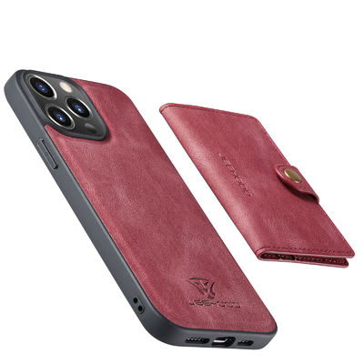Casing Kulit Mewah iPhone Mulus Tahan Guncangan ODM Casing Ponsel Tahan Air