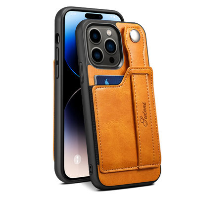 Casing Ponsel Kulit Dompet Kulit Casing Ponsel iPhone Casing Kulit Mewah