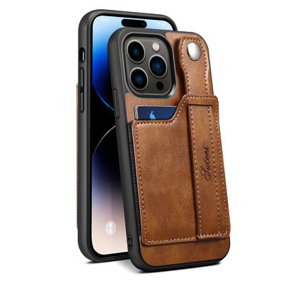 Casing Ponsel Kulit Dompet Kulit Casing Ponsel iPhone Casing Kulit Mewah
