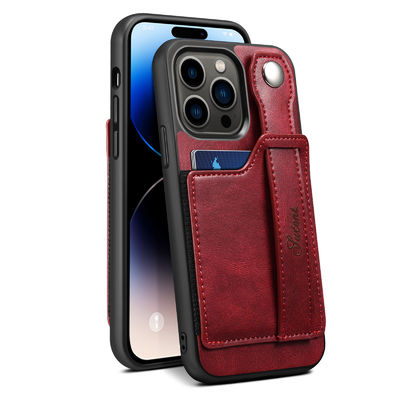 Casing Ponsel Kulit Dompet Kulit Casing Ponsel iPhone Casing Kulit Mewah
