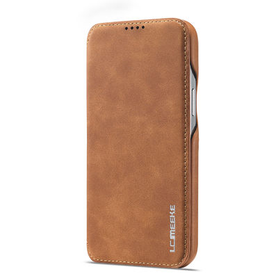 Pu Leather Iphone Wallet Case OEM / ODM Waterproof Phone Case