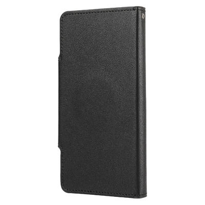 OEM / ODM Dompet Iphone Pelindung Kasus Pu Kulit Mewah Asli