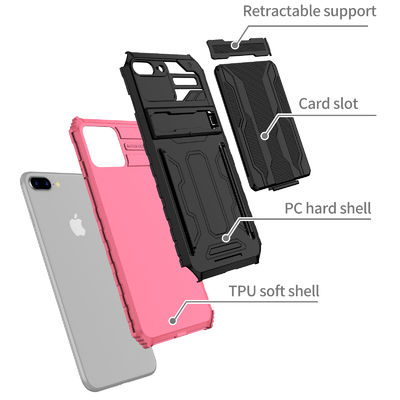 iPhone 7P Leather Phone Case Leather Wallet Phone Case Iphone Leather