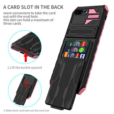 iPhone 7P Leather Phone Case Leather Wallet Phone Case Iphone Leather
