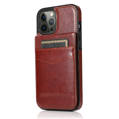 Dompet Ponsel Case Iphone Leather Scratch Proof Leather Phone Cases