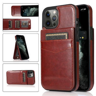 Dompet Ponsel Case Iphone Leather Scratch Proof Leather Phone Cases
