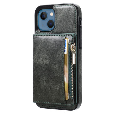 Casing Ponsel Saku Kartu Magnetik Kulit yang Dapat Dilepas untuk Galaxy S22 S23 Ultra