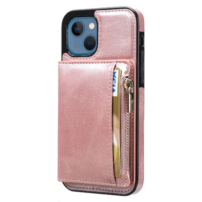 Casing Ponsel Saku Kartu Magnetik Kulit yang Dapat Dilepas untuk Galaxy S22 S23 Ultra