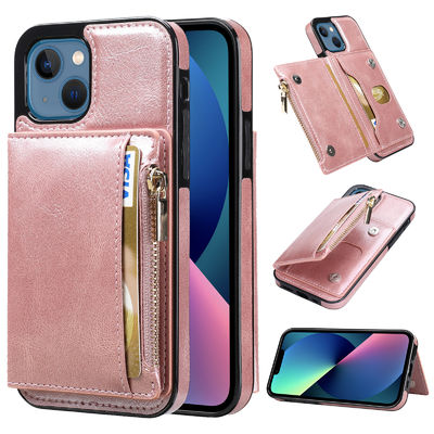 Casing Ponsel Saku Kartu Magnetik Kulit yang Dapat Dilepas untuk Galaxy S22 S23 Ultra