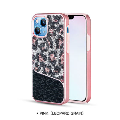 ODM Diamond Phone Cases Dirtproof Penutup Ponsel Untuk Iphone 14 13 12 Pro Max