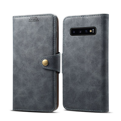 Casing Pelindung Kulit Samsung yang Mulus Anti Gores Mewah Asli