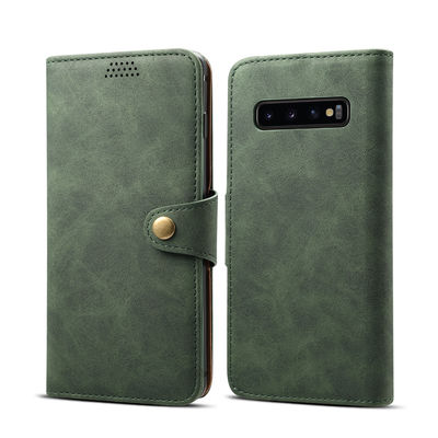 Casing Pelindung Kulit Samsung yang Mulus Anti Gores Mewah Asli