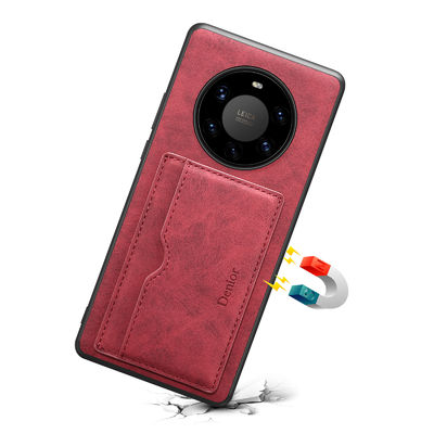 Tempat Kartu Kulit Asli Magsafe Tas Kartu PU Multifungsi