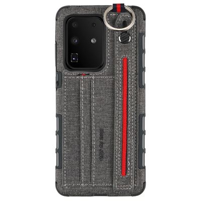 Asli Telepon Kasus Kulit Pemegang Kartu Dirtproof PU Kartu Tas