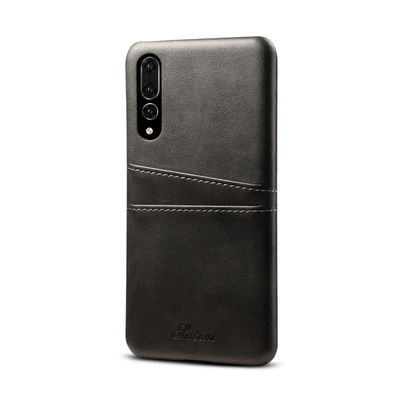 Tempat Dompet Kartu Kulit Tahan Gores OEM / ODM Casing Ponsel Samsung