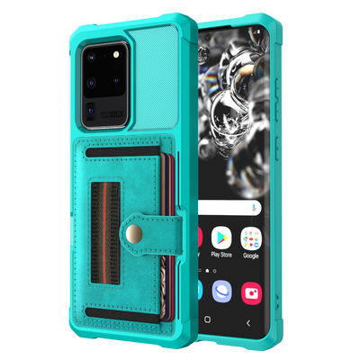 Magsafe Samsung Mobile Phone Pouch Case Dirtproof Magnetic Leather Case