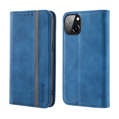 Casing Ponsel Kulit Premium ODM Untuk Iphone 13 14 12 Tahan Kotor yang Dapat Dilepas